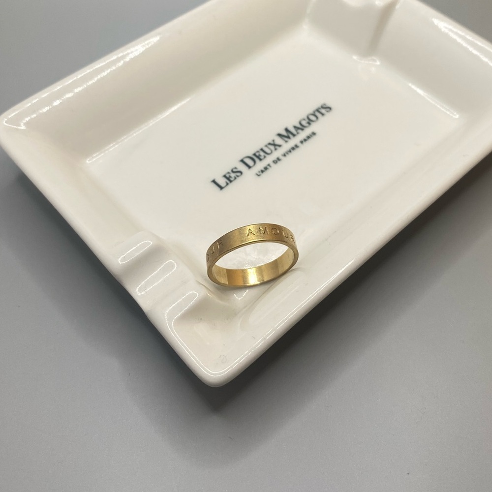 Gold Clare V ring